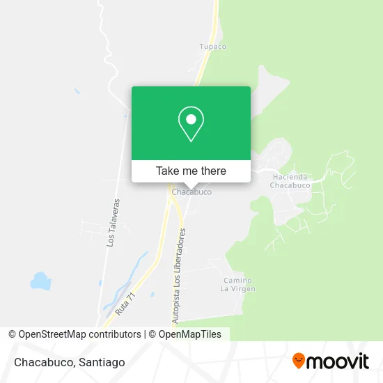 Chacabuco map