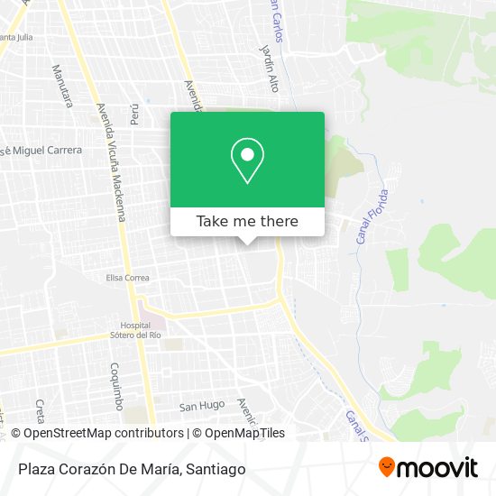 Plaza Corazón De María map
