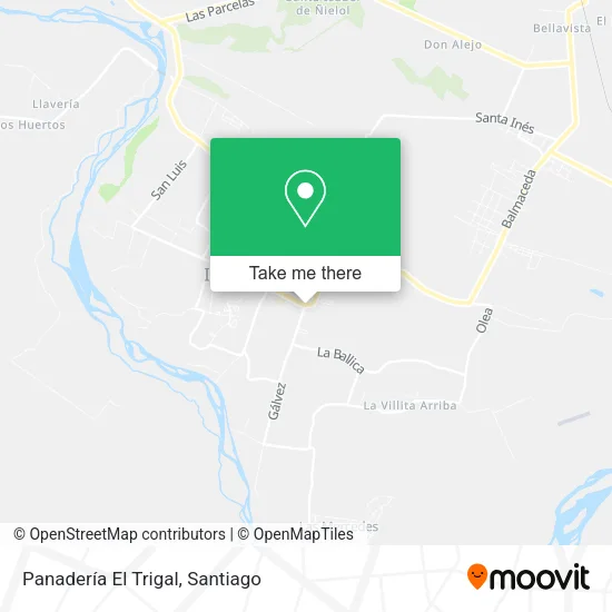 Panadería El Trigal map