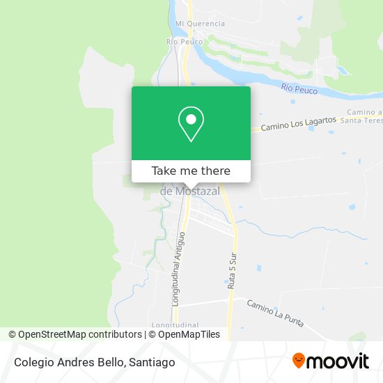 Mapa de Colegio Andres Bello