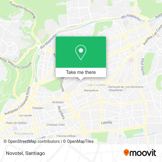 Novotel map