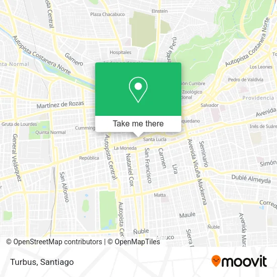 Turbus map
