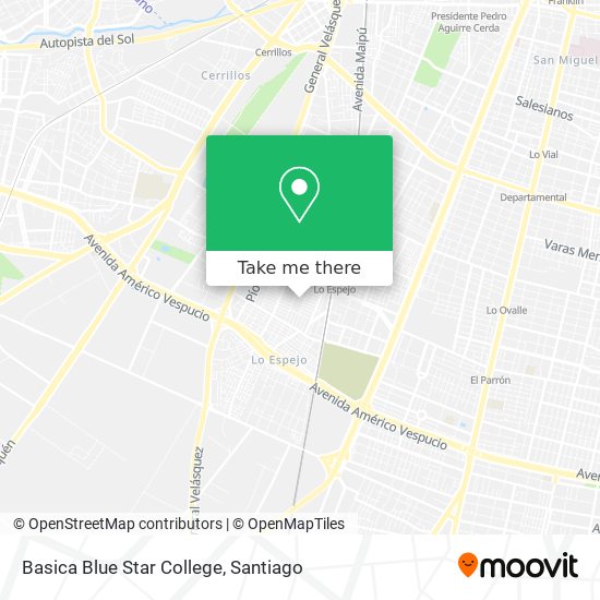 Mapa de Basica Blue Star College