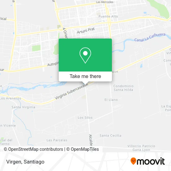 Virgen map