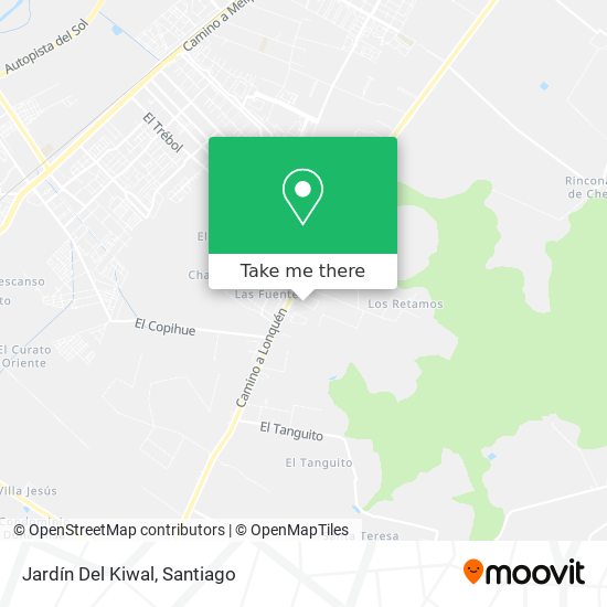 Mapa de Jardín Del Kiwal