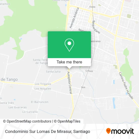 Condominio Sur Lomas De Mirasur map