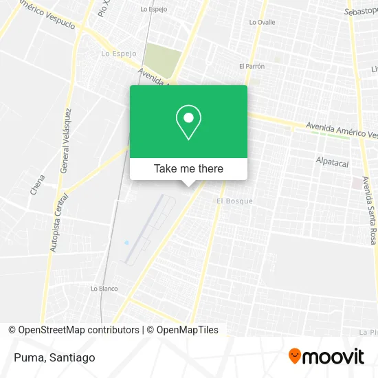 Puma map