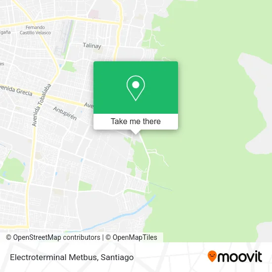 Electroterminal Metbus map