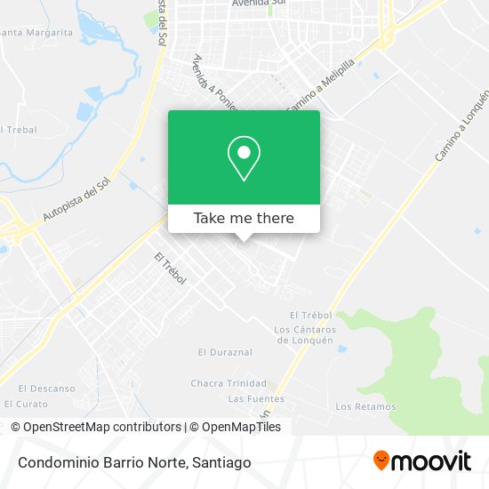 Condominio Barrio Norte map