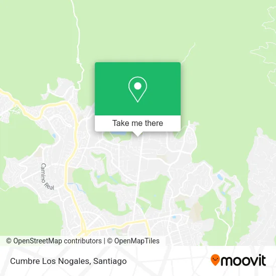 Cumbre Los Nogales map
