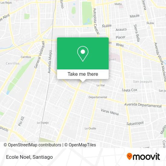 Ecole Noel map