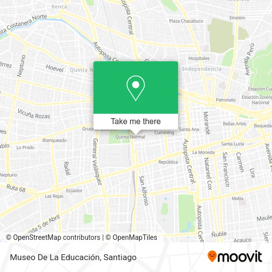 Museo De La Educación map