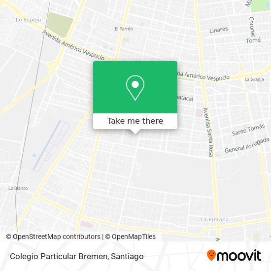 Colegio Particular Bremen map