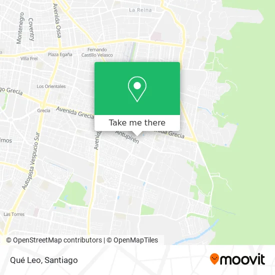 Qué Leo map