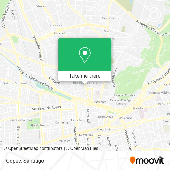 Copec map