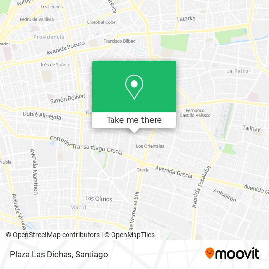 Mapa de Plaza Las Dichas