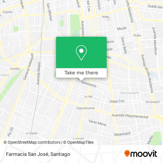 Farmacia San José map