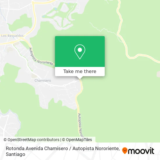 Rotonda Avenida Chamisero / Autopista Nororiente map