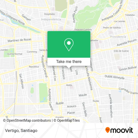 Vertigo map