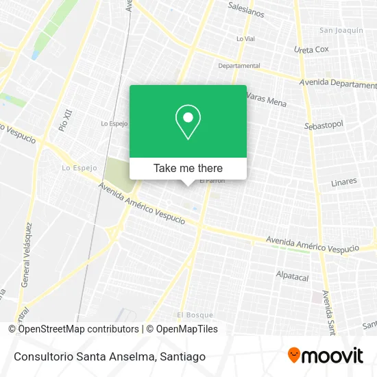 Consultorio Santa Anselma map