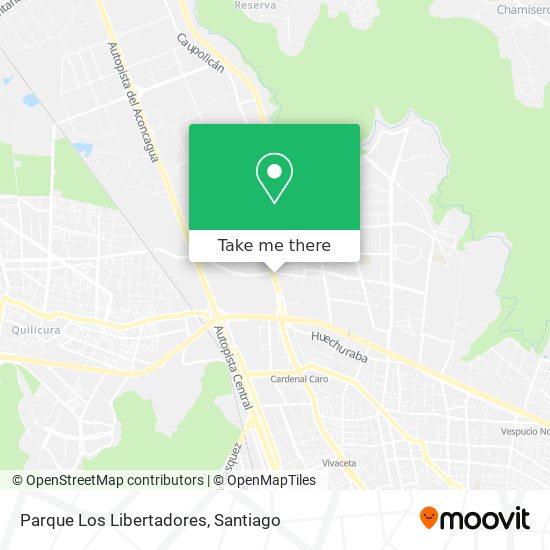 Mapa de Parque Los Libertadores