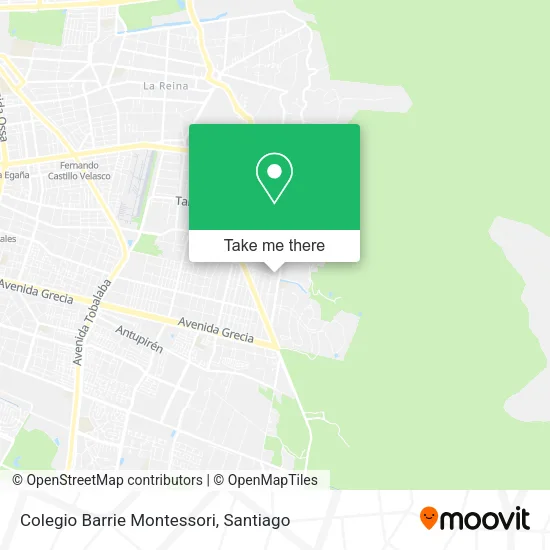 Colegio Barrie Montessori map