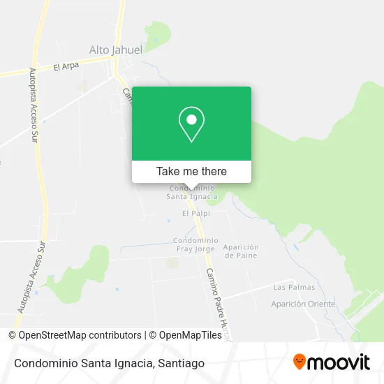 Condominio Santa Ignacia map