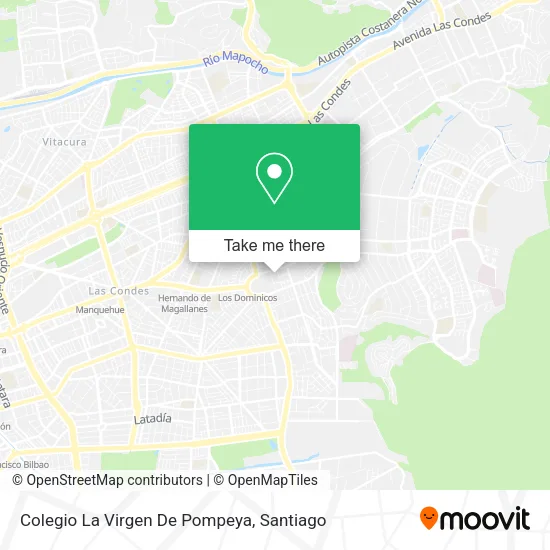 Colegio La Virgen De Pompeya map