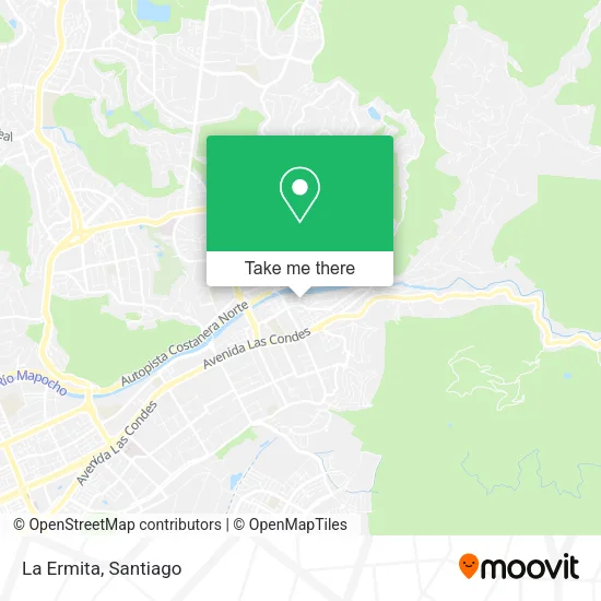 La Ermita map