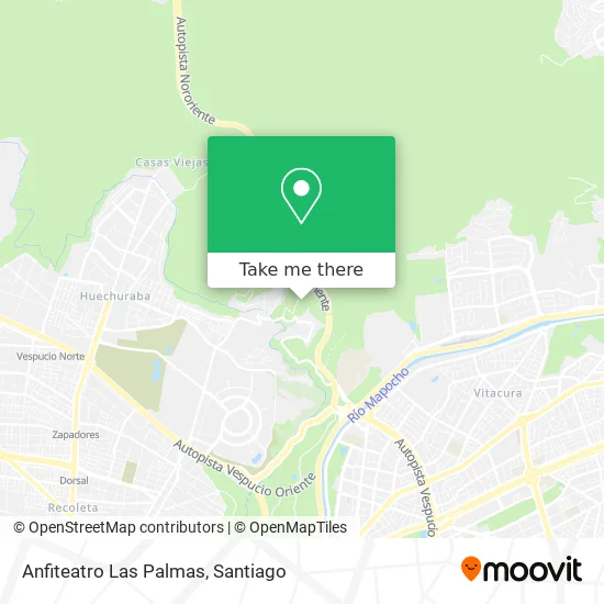 Anfiteatro Las Palmas map