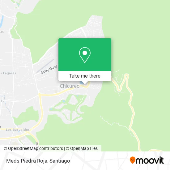 Meds Piedra Roja map