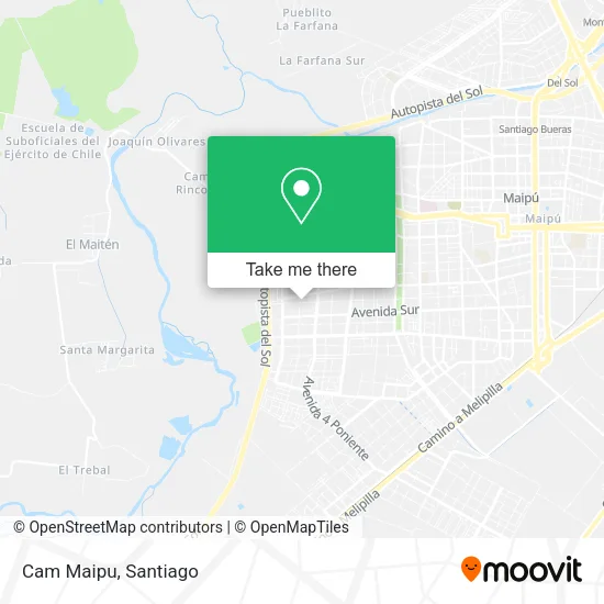 Mapa de Cam Maipu