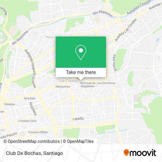 Club De Bochas map