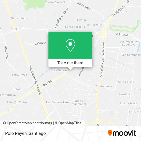 Polo Rayén map