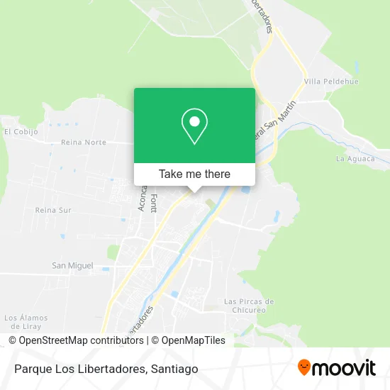 Parque Los Libertadores map