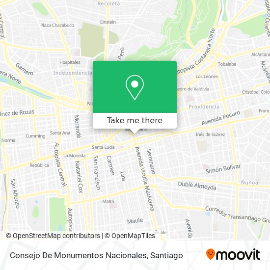 Consejo De Monumentos Nacionales map