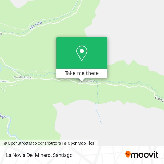 La Novia Del Minero map