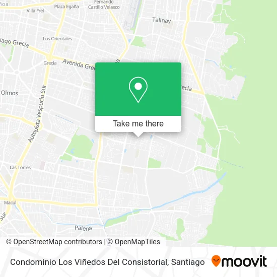 Condominio Los Viñedos Del Consistorial map