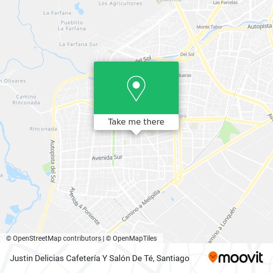 Justin Delicias Cafetería Y Salón De Té map