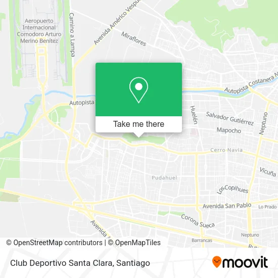 Club Deportivo Santa Clara map