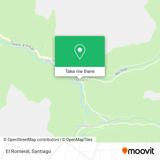 Mapa de El Romeral
