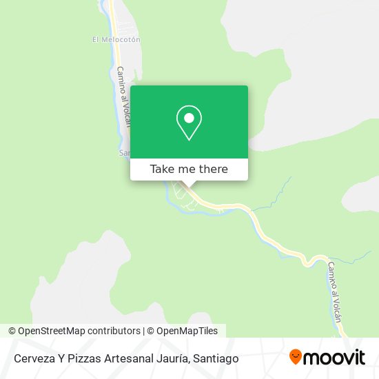 Mapa de Cerveza Y Pizzas Artesanal Jauría