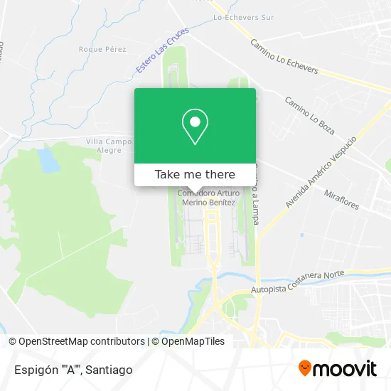 Espigón ""A"" map