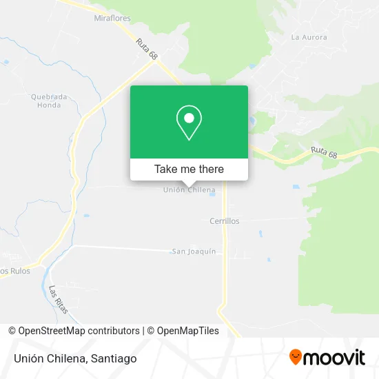 Unión Chilena map