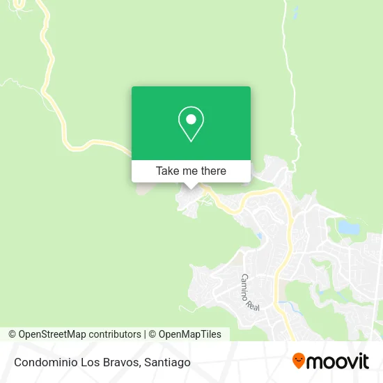 Condominio Los Bravos map