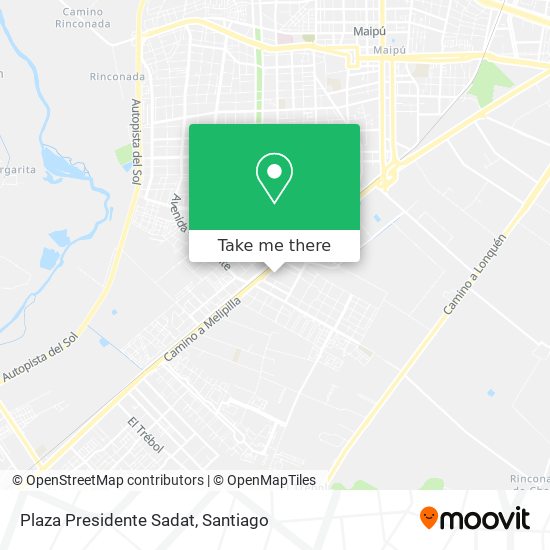 Plaza Presidente Sadat map