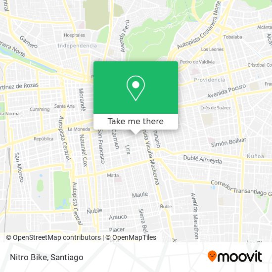 Nitro Bike map