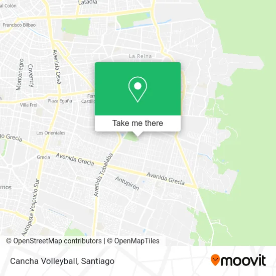 Cancha Volleyball map