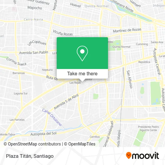 Plaza Titán map