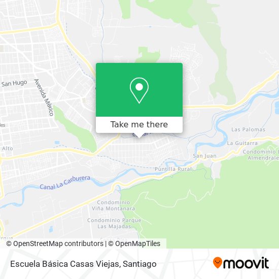 Escuela Básica Casas Viejas map